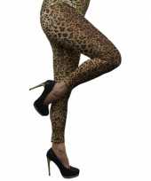 Tijgerprint legging voor dames 10080502